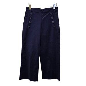 1901 Wide Leg Sailor Style Crop Pants Size 2 Petite